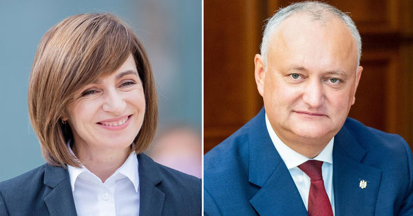 Предварительные результаты: Додон - 34%, Санду - 29%.