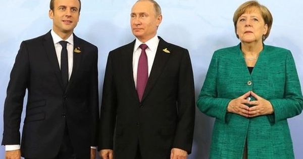 Merkel, Macron și Putin despre eforturile comune privind Siria
