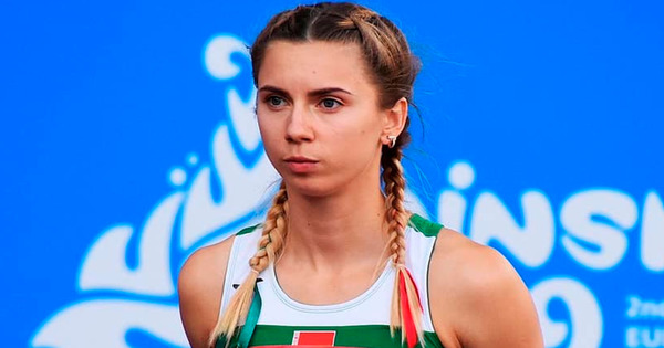 Белорусская легкоатлетка Кристина Тимановская.