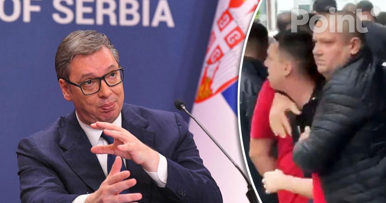 Вучич отреагировал на инцидент с дракой на Евро-2024 с участием его сына.