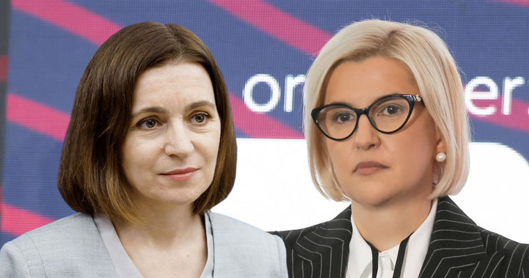 Влах пригласила Санду на урок политической истории: Народ разочаровался в вас. Коллаж: Point.md