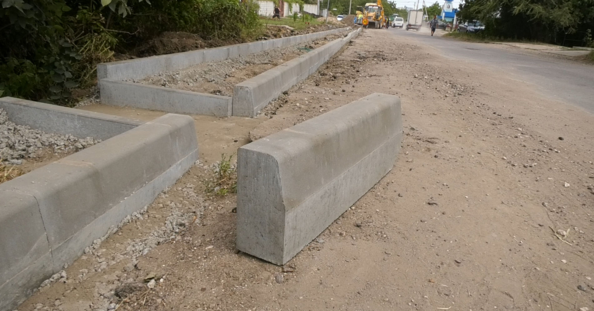 В Каушанах замена 1 километра тротуара обойдется в 1 млн леев.