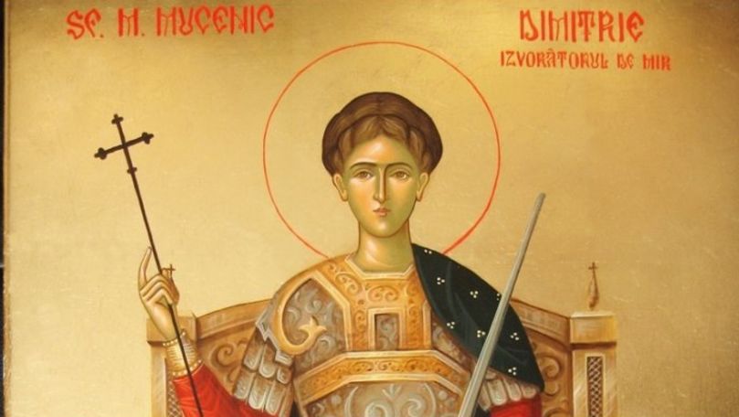 Creștinii ortodocși de stil vechi îl sărbătoresc pe Sfântul Dumitru