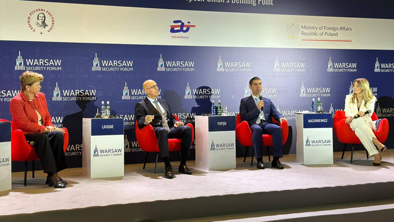 Provocările la adresa securității țării, abordate de Popșoi la Varșovia