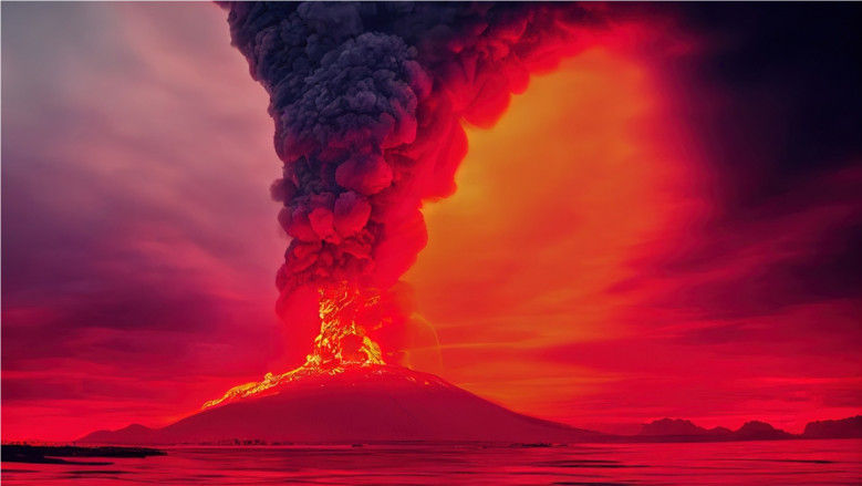 Cum au supraviețuit oamenii uneia dintre cele mai puternice erupții