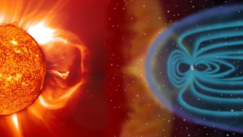 O furtună solară lovește Pământul cu viteza de 2,1 milioane km pe oră