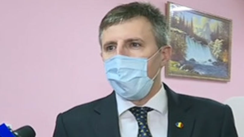 Кандидат от политического движения «Unirea» Дорин Киртоакэ.