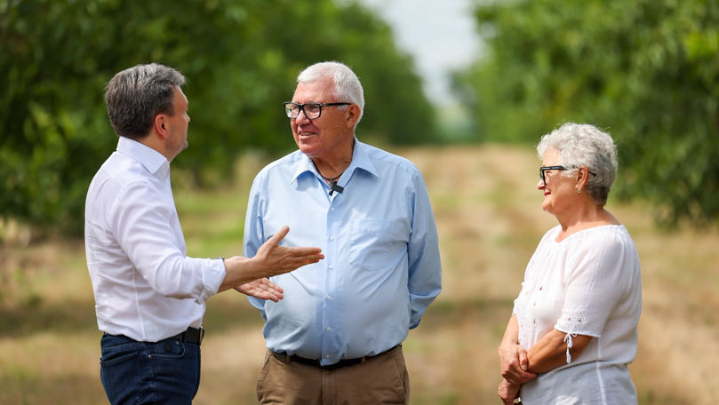 Dorin Recean a vizitat două afaceri agricole din raionul Drochia
