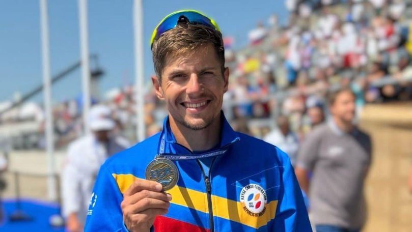 Canoistul Serghei Tarnovschi urcă din nou pe podium: A cucerit argintul