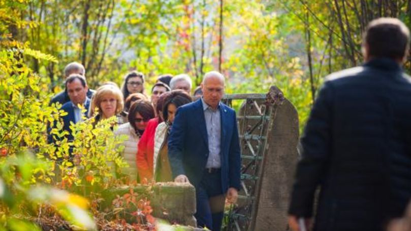 Pavel Filip, despre reabilitarea Cimitirului evreiesc din Chișinău