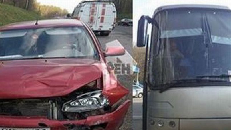 Autobuz Chișinău-Moscova, accidentat în Rusia: 3 răniți
