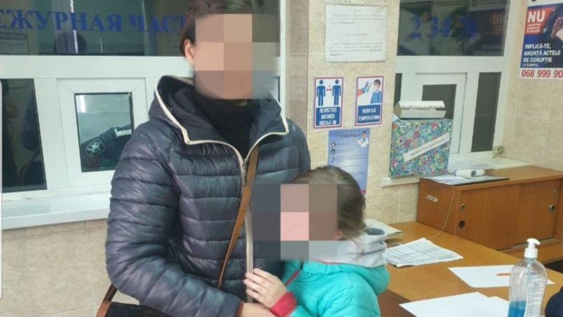O fetiță din Ucraina s-a rătăcit la Bălți: Era speriată și plângea