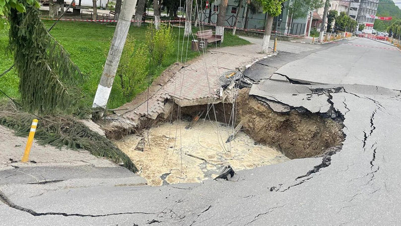 O altă salină din România riscă să se prăbușească