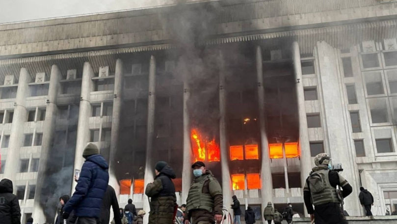 Revoluţie în Kazahstan: A fost decretată stare de urgenţă în toată ţara