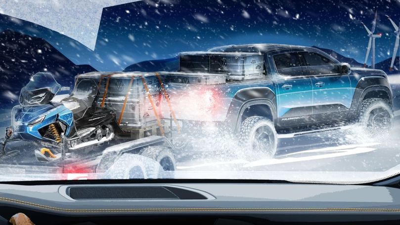 O nouă schiță de design cu Volkswagen Amarok: Debutează în vara lui 2022