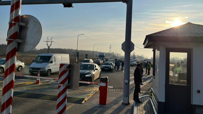 Situația la frontieră: Aproape 30.000 de traversări timp de o noapte