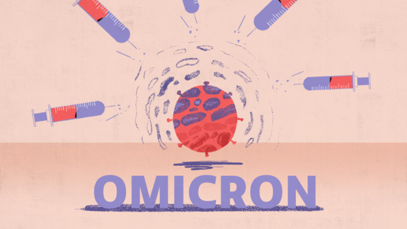 Riscul de deces în cazul variantei Omicron, cu 91% mai mic decât Delta