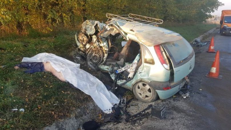 Accident grav dimineața în Iaşi: Doi morţi și ac oprit la 140 km/h