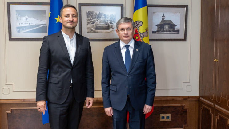 Igor Grosu a avut o întrevedere cu Nicolae Ștefănuță: Ce au discutat