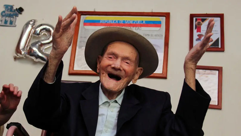 Un venezuelean de 112 ani a devenit cel mai vârstnic bărbat din lume