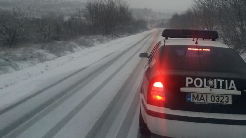 Ninge în Moldova: Recomandările INP pentru șoferi