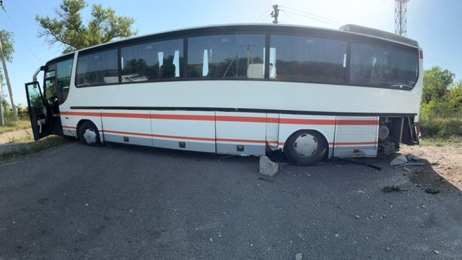 Tragedie la Sângerei: Un șofer de autocar a făcut stop cardiac la volan