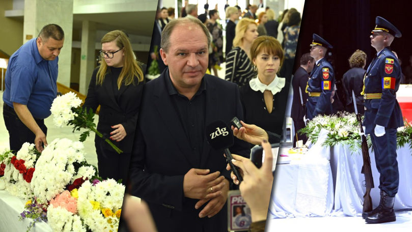 Ion Ceban, la funeraliile lui Eugen Doga: O pierdere incomensurabilă