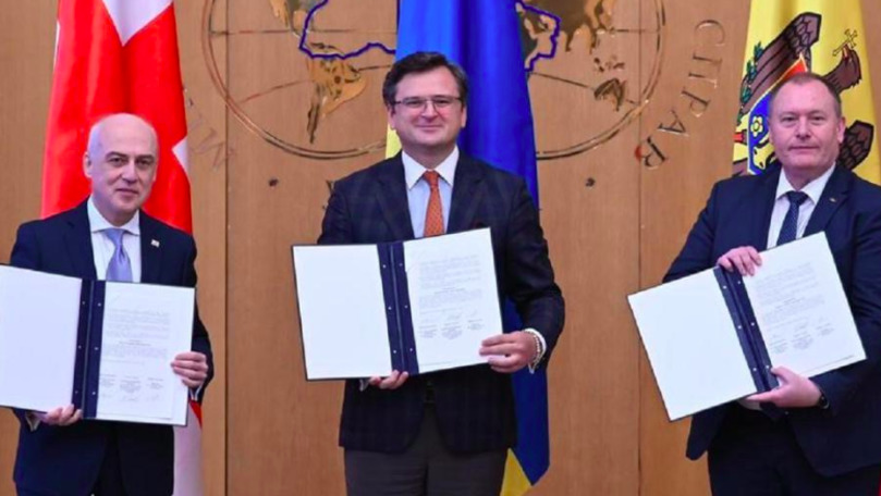 Rusia, deranjată de acordul semnat între RM, Ucraina și Georgia