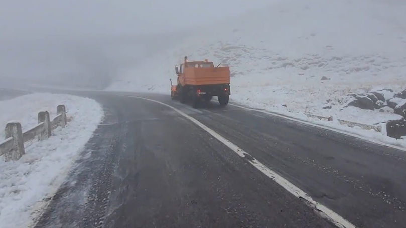 Circulația rutieră s-a închis oficial pe Transfăgărășan și Transalpina
