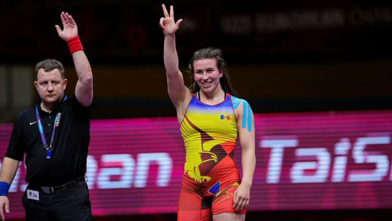 Irina Rîngaci, din nou pe podiumul de premiere la Europene