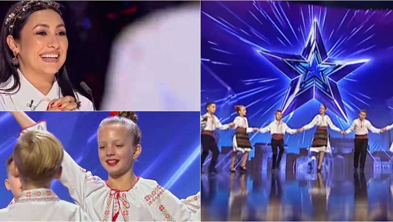 Copiii unui ansamblu din Chișinău au făcut senzație la Românii au Talent