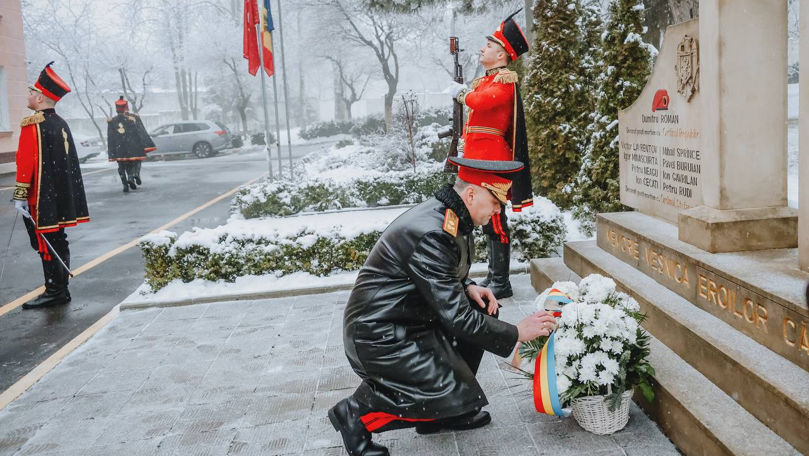 Carabinierii au comemorat eroii căzuți în războiul de pe Nistru