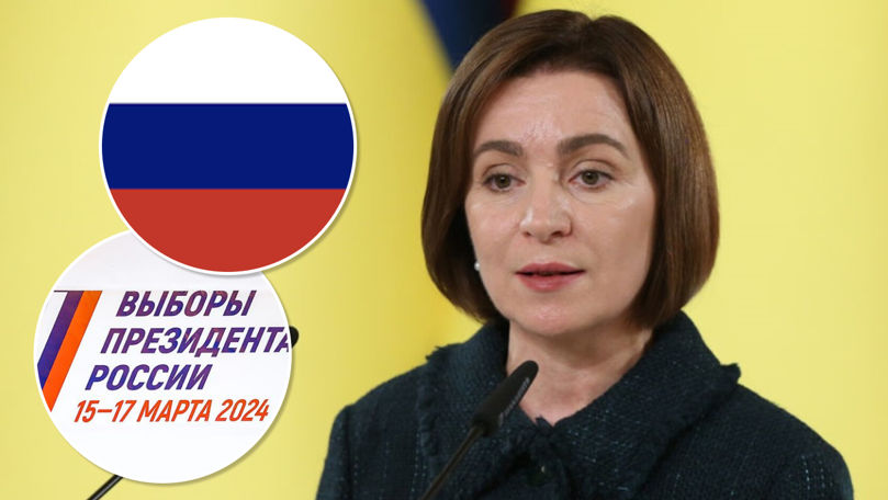 R. Moldova nu va recunoaște alegerile din Rusia. Anunțul Maiei Sandu