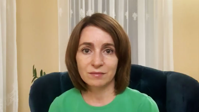 Председатель партии "Действие и солидарность" Майя Санду.