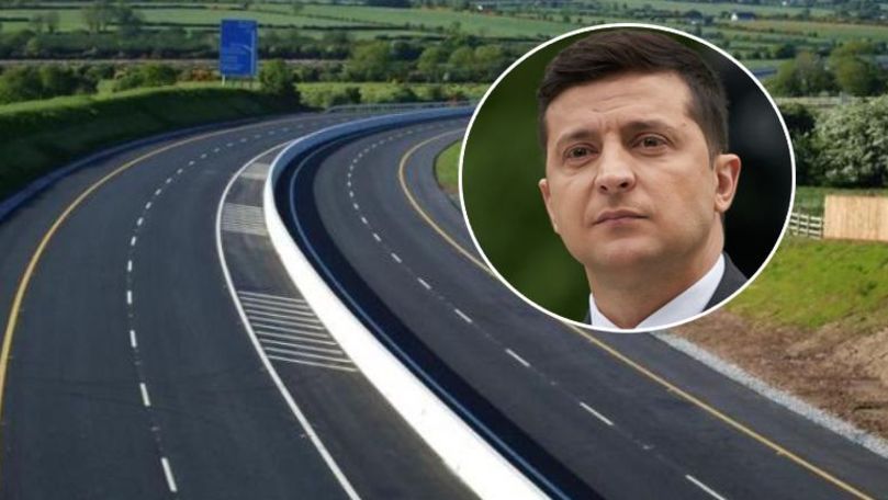 Zelenski: Ucraina a început construcția autostrăzii Kiev-Chișinău