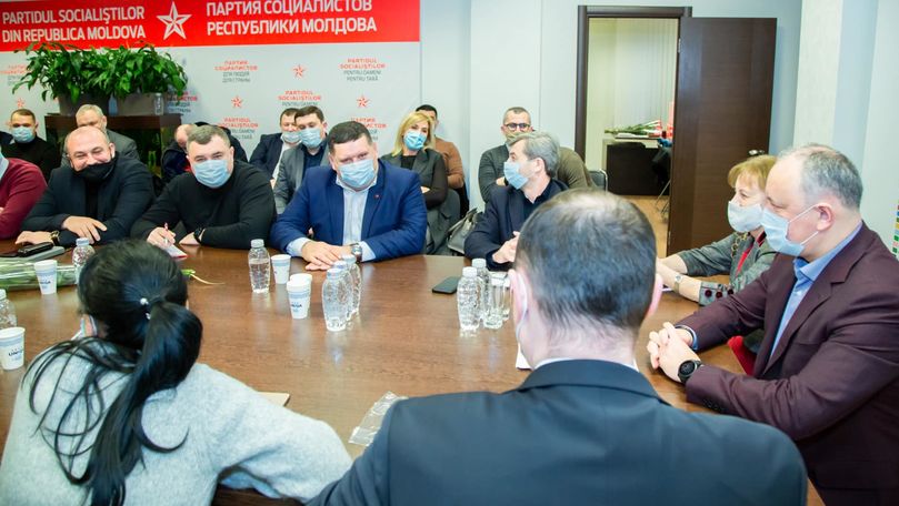 Додон: ПСРМ примет участие в завтрашнем заседании парламента.