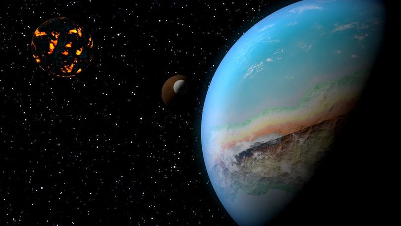 Cum ar arăta o planetă asemănătoare Pământului în sistemul Alfa Centauri