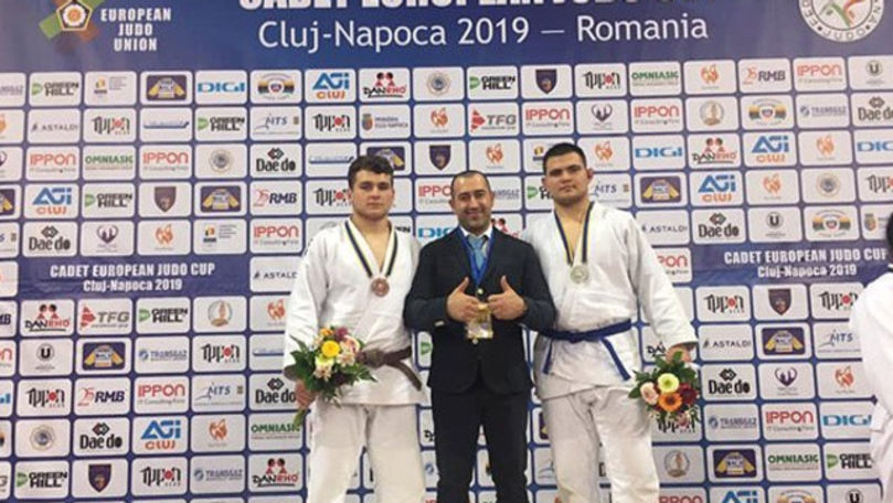 Trei judocani moldoveni, pe podium la Cupa Europei printre cadeți