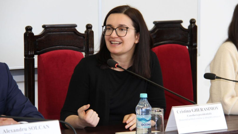 Cristina Gherasimov urmează să depună jurământul de învestire în funcție