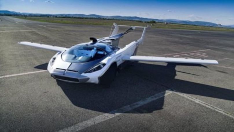 Mașina care se preface într-un avion va face un zbor de test în Slovacia