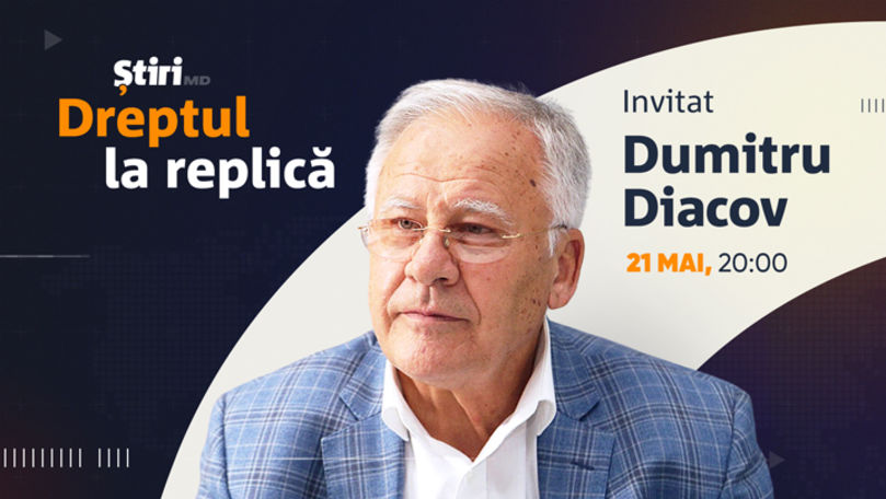 Dumitru Diacov, invitatul emisiunii Dreptul la Replică de la Știri.md