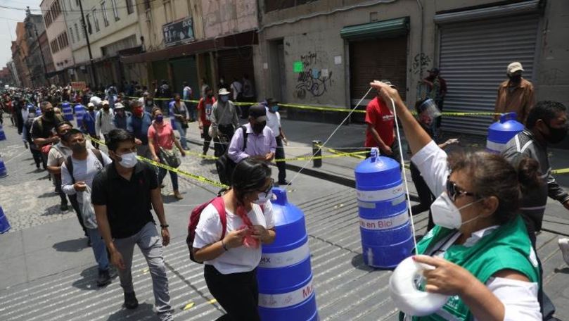 Coronavirus: Un nou anti-record de contaminări în Mexic