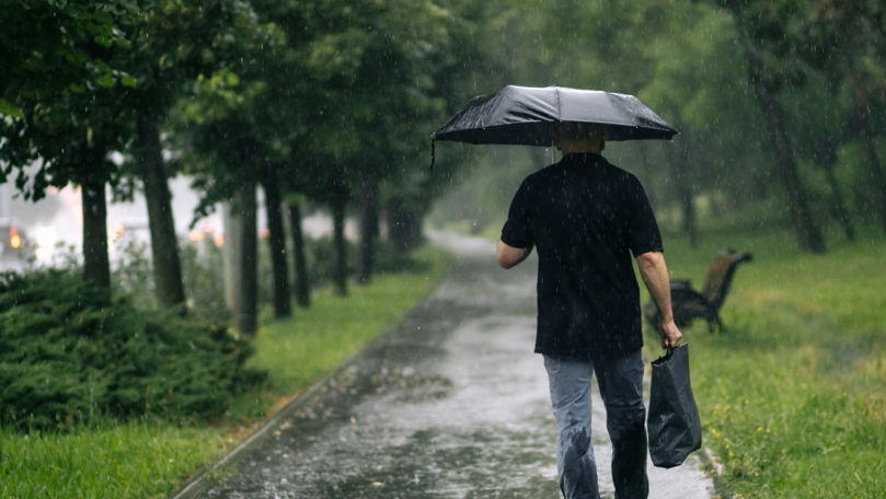 Se așteaptă ploi de scurtă durată în unele localități: Prognoza meteo