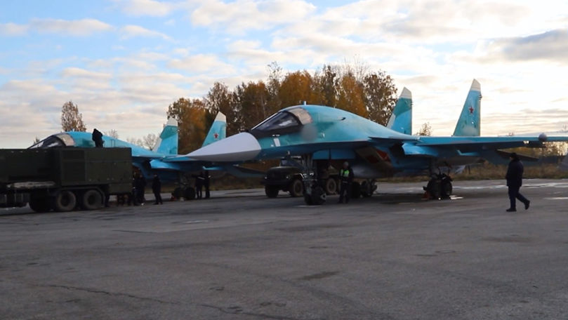Atac la Volgograd: Două avioane de vânătoare rusești Su-34, distruse