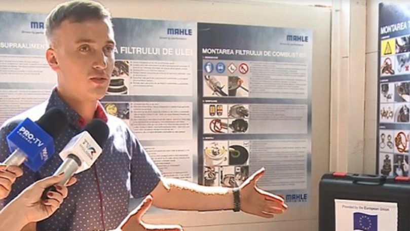 Povestea tânărului care și-a deschis un service auto pe bani europeni