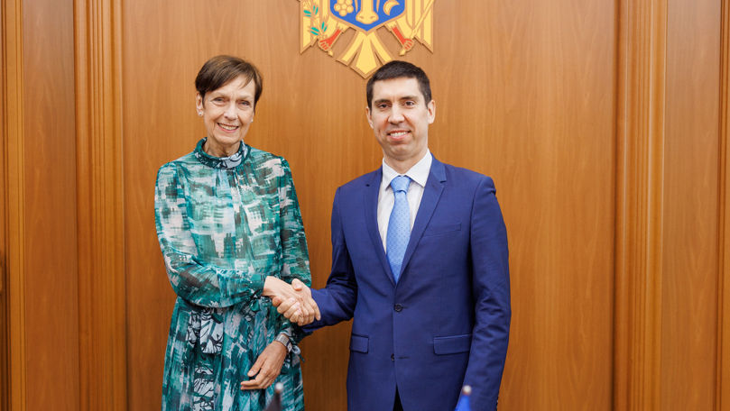 Mihail Popșoi a avut o întâlnire de rămas-bun cu ambasadoarea Germaniei