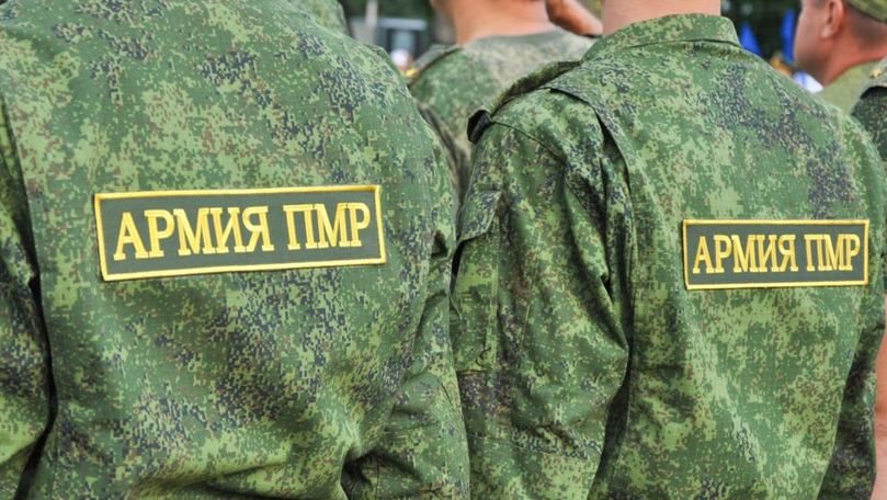 Militarii ruși din stânga Nistrului au organizat o zi a țintașului
