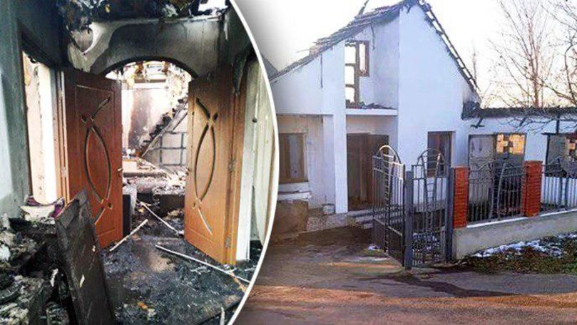 Casa unei familii din Florești, mistuită de flăcări. Rudele cer ajutor