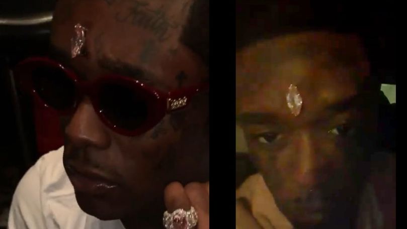 Un rapper și-a pus în frunte un diamant roz de 11 carate