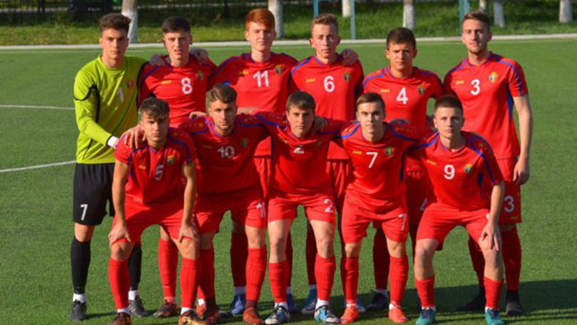 Naționala U-19 a Moldovei a fost surclasată de Anglia